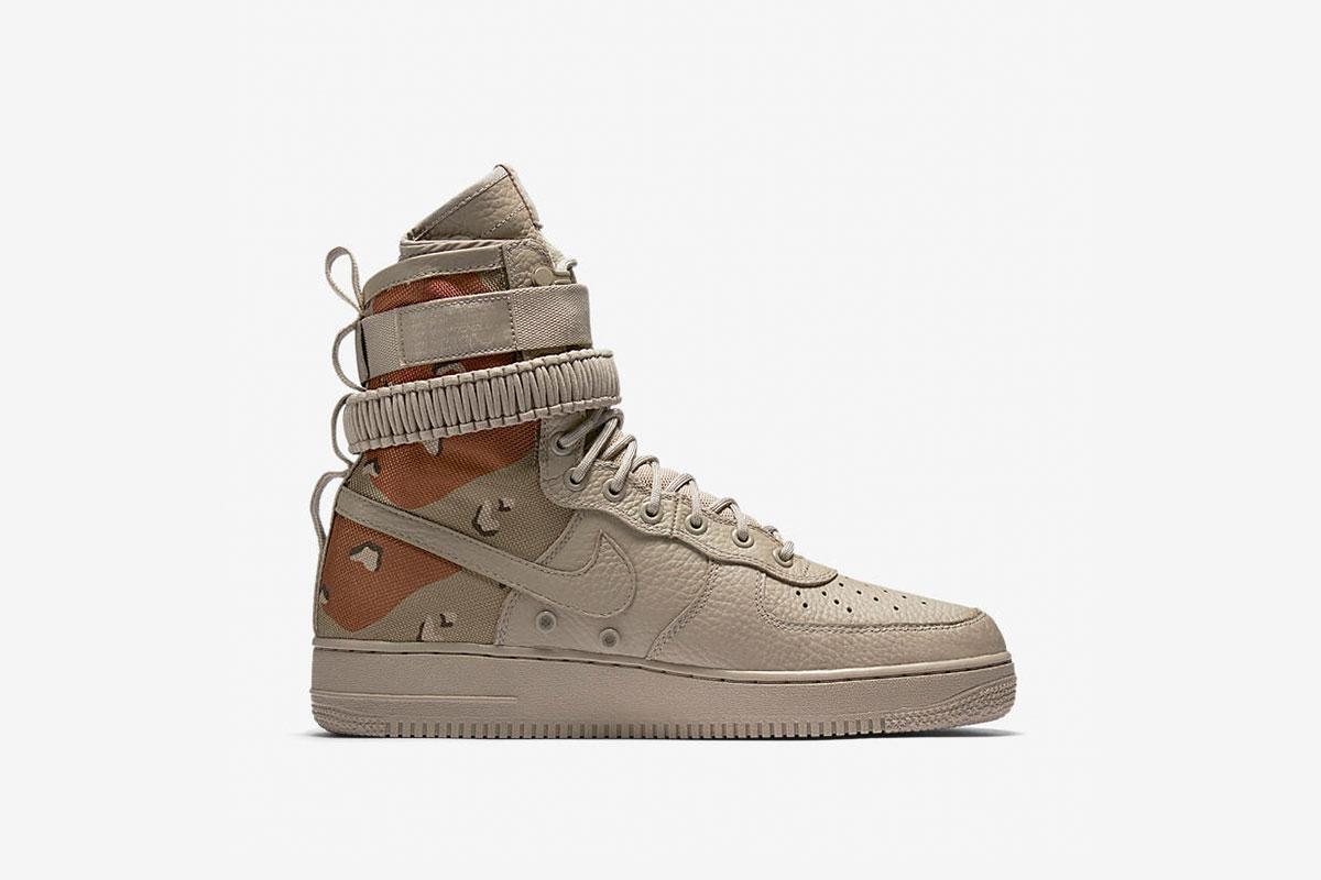 Nike sf air force 1 hot sale desert camo